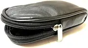 [SNHIDE] Slim Soft Leather Spectacle case/Leather Glasses Case with Zipper-GC3