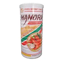 在飛比找蝦皮購物優惠-泰國 瑪努拉 蝦片 罐裝100g MANORA
