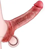 Reusable Silicone Sleeve, Super Soft Silicone , Enlarged Extender for Enlargement and Growth, Adult Sex Toys for Men and Couples
