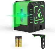 YOKADOMO® Self Leveling Mode Cross Line Level Laser, Green Beam, 360° Magnetic B