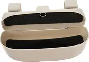PAMINGONO 1Pc Automotive Eyewear Shell Storage Organizer Easy to Install Car Glasses Holder Durable Visor Sunglasses Case for Auto Protects Eyeglasses from Scratches