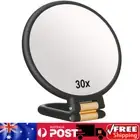 10X 15X 20X 30X Magnifying Mirror Travel Hand Mirrors w/ Handle Handheld Mirror
