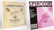 Larsen Soloist & Spirocore Tungsten Combined Cello String Set 4/4