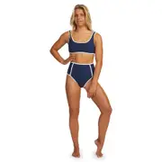 Roxy Womens Lakana Rib Retro Swim Bottom