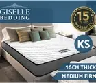 16CM Bed Mattress Top Bonnell Spring Foam Medium Firm top layer KING SINGLE