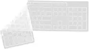 LABRIMP 1Pc Dustproof Keyboard Protector Cover for Keyboard Transparent Leak Design Easy to Clean Fits Odorless Material