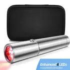 Red Light Therapy Torch Portable Powerful Red Infrared 4LED Light Therapy Device