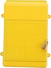 Angoily Locking Mailbox with Public Letter Box for Secure Storage of Envelopes and Newspapers Wall Mounted Voting Box with Lock for Home and Office Use