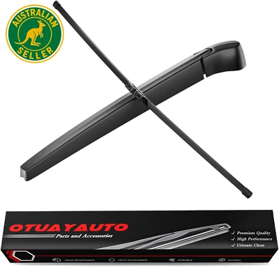 For BMW X5 X5M E70 2007-2013 Rear Windshield Back Wiper ARM Blade Set OE:6162720