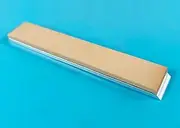 4mm Cowhide Leather Strop Sharpening Stone, Rectangular Shape, 6" x 1" with Aluminum Mounting for Edge Pro Apex Knife Sharpener