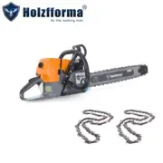 Holzfforma G466 76.5cc Chainsaw Power Head With 3/8".063" 36" 114DL Bar Chain