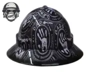 Custom Hydrographic Safety Hard Hat DADS PRO CHOICE WIDE BRIM