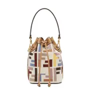 Fendi Mon Tresor Drawstring Bucket Bag One size multi-color