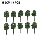 10X 5cm Train Railroad Model Trees Scale Tree Scenery Landscape Model Tree