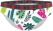 [Tiunyeah] Bikini Panty Leaves Hipster Briefs Women Panties S Stretch Ladies Underwear