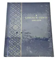 Whitman Lincoln Cents 1941-1958 Coin Folder No Coins Sealed