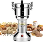 150g High-Speed Electric Grain Mill - Durable Stainless Steel Grinding Machine