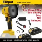 4" Brushless Cut Off Circular Saw Angle Grinder & Battery+Charger for Dewalt 18V