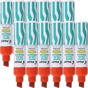 Pilot SCA-6600 Jumbo Marker Chisel Broad Thick Tip Nib 10mm Red Box 12