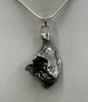 Aletai Meteorite Pendant, 13.49 Grams, COA, Astronomy Gift, Authentic Meteorite
