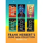 FRANK HERBERT 英語的 FRANK HERBERT'S DUNE SAGA 書包 1 6 個