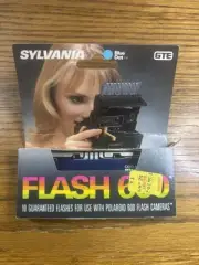 Vintage GTE Flash Bar 600 for Polaroid 600 Cameras 1-Bar 10-Flashes *NEW