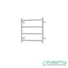 Fienza Isabella Heated Towel Rail 600 x 550mm Chrome