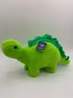 New Glow Guards Green Light up Dinosaur LED Stegosaurus Plush Tag Yangzhou WORKS