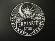 MCMENAMINS BREWERY oregon Terminator Stout PATCH iron on craft beer brewing