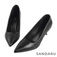 在飛比找蝦皮商城優惠-山打努SANDARU-跟鞋 俐落OL尖頭素面細跟鞋