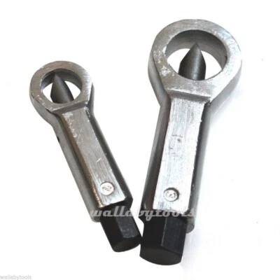 2 Pc Nut Splitter Set Rusted Damaged Frozen Seized Bolt Out Remover Tool 12-22mm