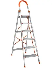 [Giantz] Multi-Purpose Folding Aluminium 6 Step Ladder