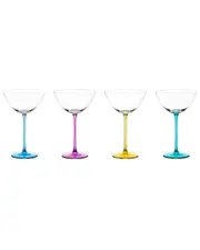 Anton Studio Designs Set of 4 Gala Cocktail Glasses