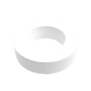 Amba 10mm Round Spacer (Qty 2) for Antus or Sirio - White