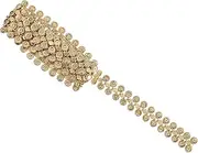 [Operitacx] DIY Handbag Chain Stylish Decorative Metal Chain for Purse Tote Bag Clutches Durable Fashionable Replacement Strap for Bag DIY Enthusiasts Approx Pattern