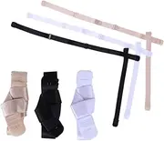 [SAFIGLE] 3-piece Bra Strap Converter Set Bra Extender Straps for Low Back Dresses Tops Easy Adjustment Polyester Cotton Multiple Colors