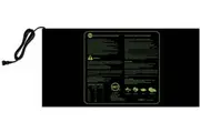 Seedling Heat Mat,Plant Heating Mat, Seedling Heating Mat with Thermostat Waterproof Greenhouse Heating Pad for Hydroponic Seedling Reptile Plant, Germination Warming Mat for Gardening,48 * 20in