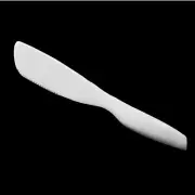 Tupperware Sandwich Spreader Knife 9.5" White Color Cake Knife white new