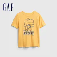 在飛比找蝦皮商城優惠-Gap 男童裝 Gap x Snoopy史努比聯名 純棉短袖