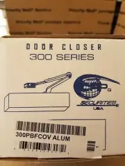 CRP Securities Door Closer 300 Series Size 1 - 4 300PB COV Alum.