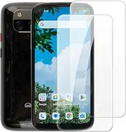 2 Pack Tempered Glass Screen Protector Set Compatible with Unihertz Jelly Max, HD Clear, Anti-Scratch, Bubble-Free, Easy Installation