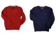 Polo Ralph Lauren Boys Cable Knit Sweater Pullover Toddler Size 4T