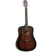 Tanglewood TWCRD Crossroads Dreadnought Acoustic Guitar, Mahogany, Whiskey Burst