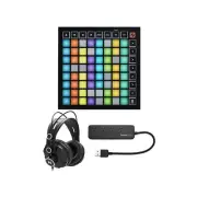 Novation Launchpad Mini MK3 Grid Controller for Ableton Live Bundle with Head...