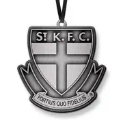 St Kilda Saints AFL Metal Christmas Tree Ornament Decoration