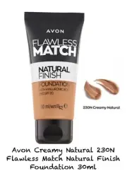 Avon Creamy Natural 230N Flawless Match Natural Finish Foundation 30ml