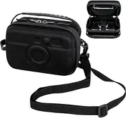 Protective Carrying Case for Instax Mini EVO Mini Liplay,Compact Camera Travel Pouch for Fujifilm Fuji Instax Mini Liplay Mini EVO X100VI X100V X100F,Hard Camera Storage Bag with Handle Shoulder Strap