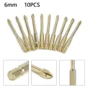 Sturdy Ceramic Tile Marble Glass Drill Bits for Professional Use (10pcs)