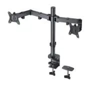 Irongear Dual Monitor Stand for 17-32 inch Screens,Heavy Duty Fully #C-05