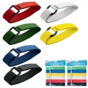 12 Hook Loop Awning Lashing Straps Sleeping Bag Straps Wire Cord Colors